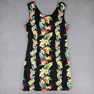 Vintage‎ Pacific Legend Dress Women Medium Floral Hawaiian Made in Hawaii, USA